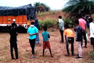 remains of the cattle were being taken to odisha in palamu