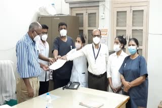 G. G. Hospital nursing staff will be on duty wearing black ribbons