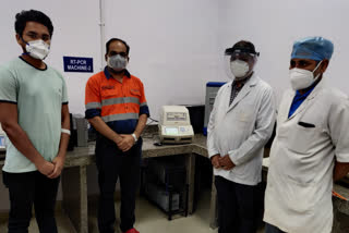 Hindustan Zinc, RTPCR diagnostic machine, चित्तौड़गढ़ हिंदी न्यूज