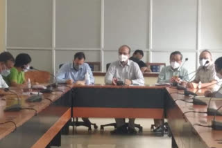 Deputy commissioner of Dibrugarh attend a meeting with authority of Assam Medical College