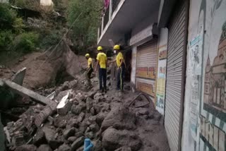 Heavy destruction due to cloudburst in Tehris Devprayag