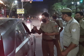 ghaziabad police challan on violation of covid  guidelines