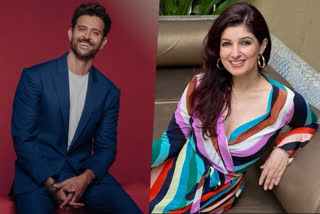 Twinkle Khanna gives a big shout-out to neighbour Hrithik Roshan. Read why