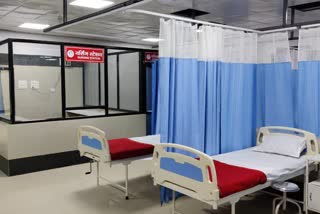 Number of beds in hospitals for corona patients