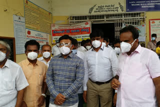 minister-sudhakar-visits-kr-pura-hospital-news