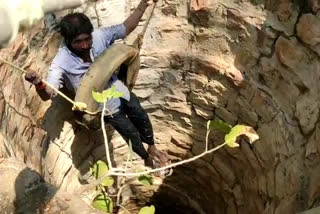 Police save one citizen life who fallen in well sindevahi chandrapur