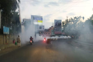 Fogging campaign conducted in Ranchi Municipal Corporation area