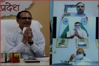 CM Shivraj Singh Chauhan holds virtual meeting with Union Ministers on the conditions of Corona