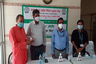 ayush 64 medicine being provided free of cost to the people in rohini