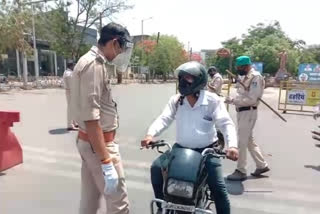 Police takes action against those who do not wear masks