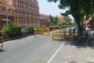 jaipur police,  lockdown in rajasthan