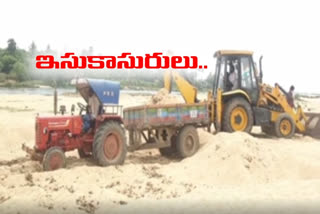 illegal sand mafial in nellore district