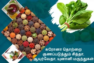 சித்தா, யுனானி, ஆயுர்வேதா