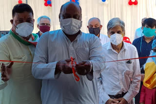 revenue-minister-inaugurates-virology-lab-for-rtpcr-test-in-korba