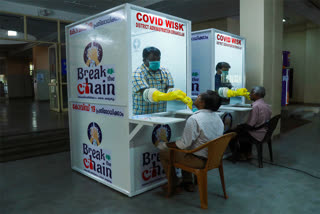 Antigen testing booths will be set up in the state  Antigen test  ആന്‍റിജന്‍ പരിശോധന ബൂത്ത്  ആന്‍റിജന്‍ പരിശോധന  കൊവിഡ്  ആര്‍ടിപിസിആര്‍  RTPCR  ജില്ലാ ദുരന്ത നിവാരണ അതോറിട്ടി  District Disaster Management Authority  Covid India  Covid-19