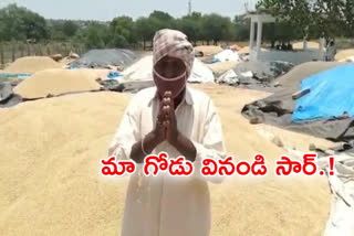 farmers problems paddy buying centres in maryala villag