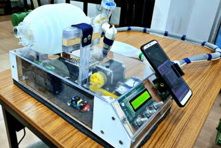Tezpur University students design IoT based portable ventilator