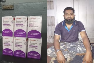 Accused of black marketing of Remdesivir injection arrested