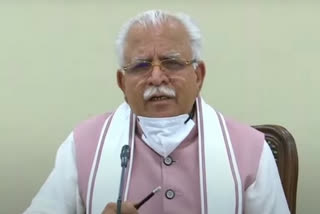 Manohar Lal Khattar requested to end farmers protest  Farmers protest  Haryana CM requested to end farmers protest due to covid  Farmers protest amid covid  Surge in COVID cases in Haryana's villages due to protest  Haryana CM  കർഷക പ്രതിഷേധം നിർത്തിവയ്‌ക്കണമെന്ന് ഹരിയാന മുഖ്യമന്ത്രി  ഹരിയാന മുഖ്യമന്ത്രി  കൊവിഡ്  കൊവിഡ്19  covid  covid19  കർഷക സമരം  കർഷക പ്രതിഷേധം  ഛണ്ഡിഗഡ്  chandigarh  മനോഹർ ലാൽ ഖത്തർ  കർഷക സമരം നിർത്തിവയ്‌ക്കണമെന്ന് മനോഹർ ലാൽ ഖത്തർ