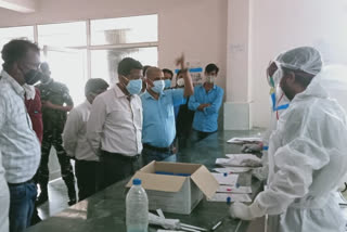 palamu dc inspected hussainabad sub-divisional hospital