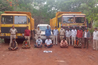 ಅಕ್ರಮ ಅದಿರು ಸಾಗಣೆ