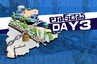 third day lockdown updates in telangana