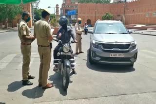 Lockdown in rajasthan,  Rajasthan Police News