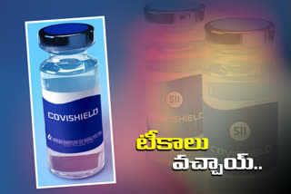 covishield doses came to gannavaram airport from pune