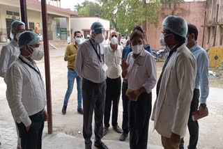 बहरोड़ उप जिला अस्पताल का दौरा, Alwar District Collector Inspection
