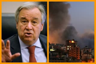 UN chief appeals for peace to Israel-Gaza conflict