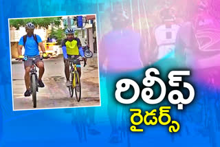 relief riders, relief riders in Hyderabad