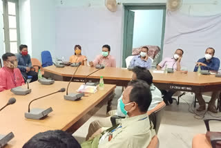 MLA and District Administration Meeting to Accelerate Vaccination in chaibasa