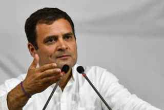 Rahul appeals party workers to provide assistance to needy people