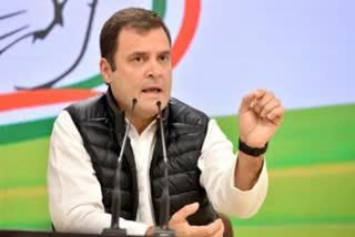 Rahul takes potshot at Modi, కాంగ్రెస్​ నేత రాహుల్​ గాంధీ