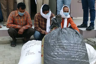 3 drug smugglers arrested with 54 kg doda post in Karnal