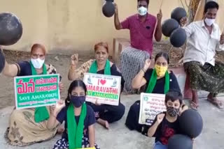 amaravati farmers protests
