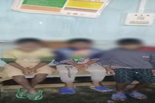 four kidnapped child rescued by  assam police in itanagar