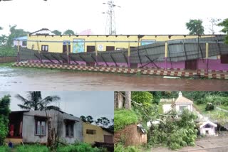 heavy rain idukki  extensive damage in Idukki  rain havoc  kerala rain havoc  മഴയിൽ വ്യാപക നാശനഷ്‌ടങ്ങൾ  ഇടുക്കിയിൽ ശക്തമായ മഴ  kerala rain updates  kerala weather news  cyclone tauktae