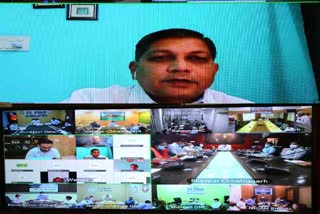 chief secretary amitabh jain takes review meeting