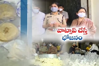 Hyderabad police providing free meals to corona patients