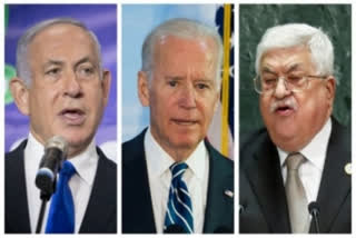 بائیڈن کی اسرائیلی، فلسطینی رہنماؤں سے فون پر بات چیت
