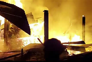 devastating Fire incident at nagaon