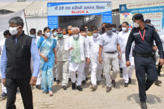 Hisar: CM has inaugurated Devi Lal Sanjeevani Hospital of 500 beds in Jindal School.