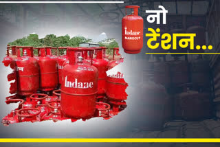 Gas cylinder home delivery,  Ajmer News