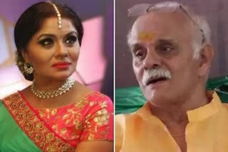 actress sudha chandrans father and actor kd chandran is no more