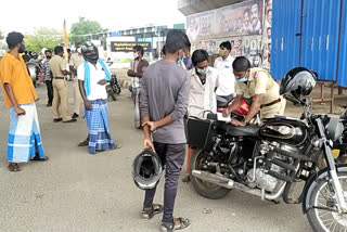 விருதுநகர் மாவட்டம் செய்திகள்  வாகன ஓட்டிகளுக்கு அபராதம்