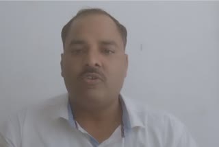 Jitendra Bhadoria, contract health worker