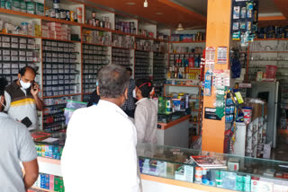 Lack of pills in Koppal