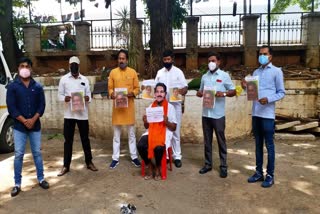 Youth Congress protest against Nalin Kumar Kateel
