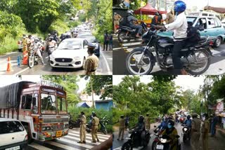 ട്രിപ്പിൾ ലോക്ക്‌ഡൗൺ  ട്രിപ്പിൾ ലോക്ക്‌ഡൗൺ പരിശോധന  ട്രിപ്പിൾ ലോക്ക്‌ഡൗൺ തിരുവനന്തപുരം  തിരുവനന്തപുരം ട്രിപ്പിൾ ലോക്ക്‌ഡൗൺ പരിശോധന  തിരുവനന്തപുരം ട്രിപ്പിൾ ലോക്ക്‌ഡൗൺ  tripple lockdown checking  tripple lockdown checking thiruvananthapuram